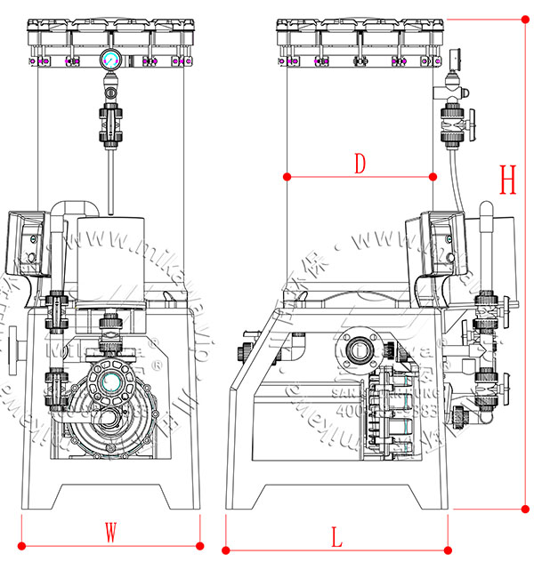 欧陆CB2024过滤机尺寸图