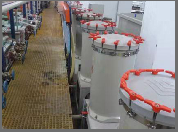 重庆金龙公司采购摩登7过滤机解决生产粗化处理问题