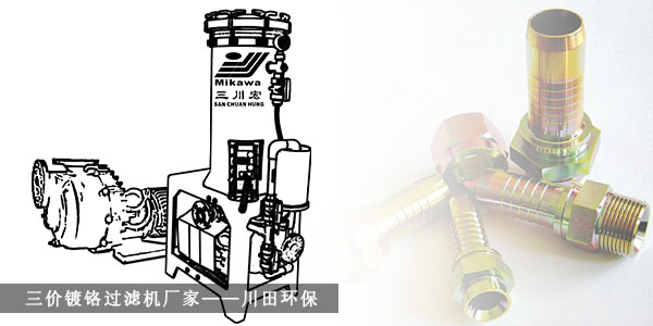 欧陆铬酸过滤机厂家为您解析关于电镀锌的彩色钝化工艺